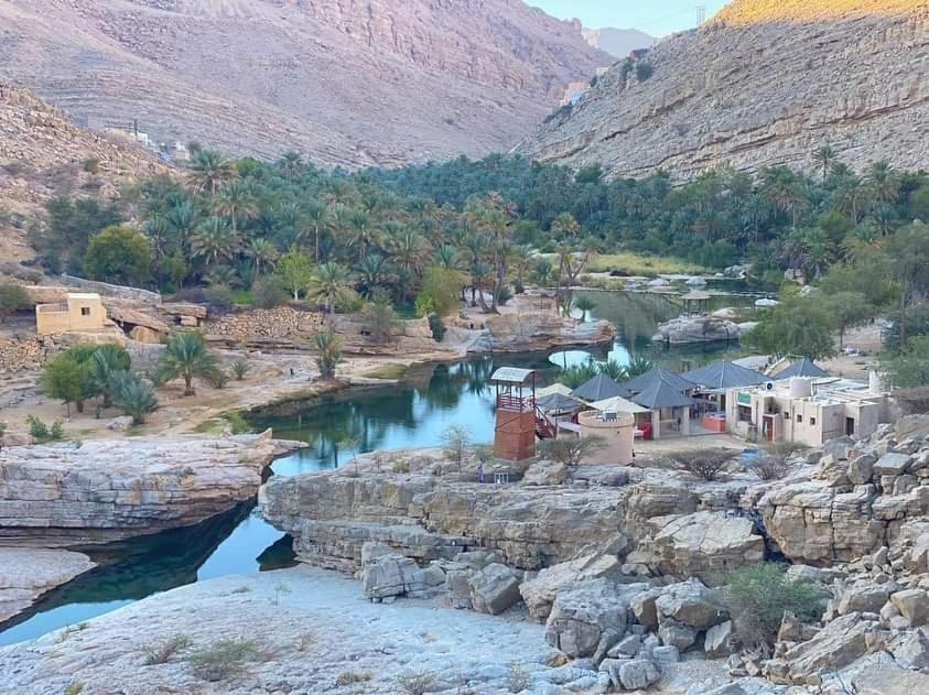 Wadi Bani Khalid - Al Joud Green Hostel Dawwah Kültér fotó